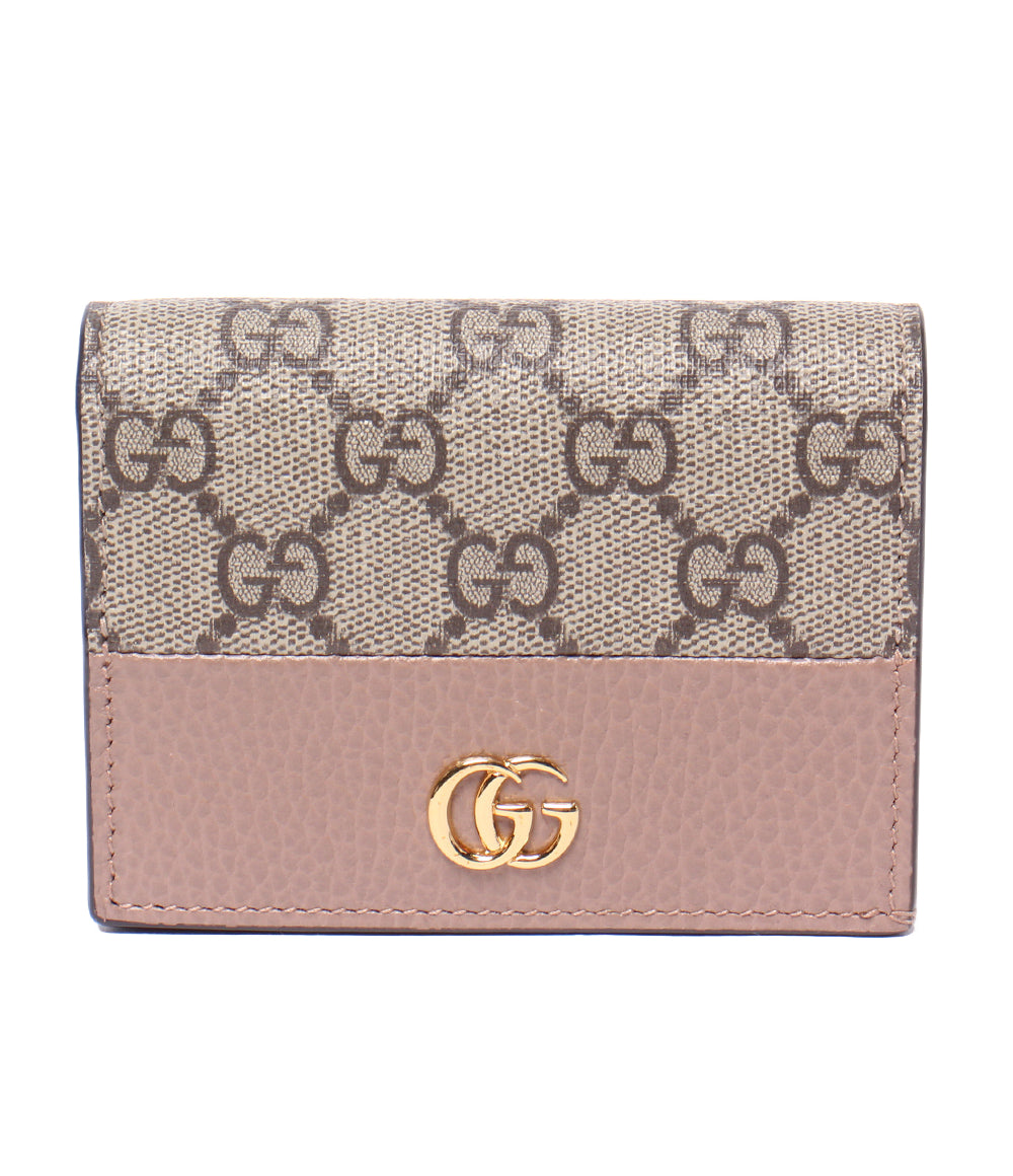 GUCCI 二つ折り財布 GGマーモント 658610 493075 レディース グッチ