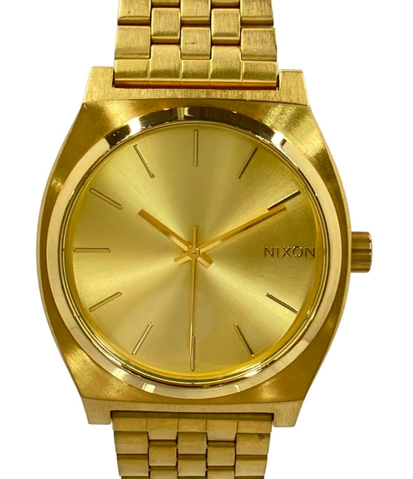NIXON 腕時計 タイムテラー クオーツ ゴールド 14E メンズ ニクソン
