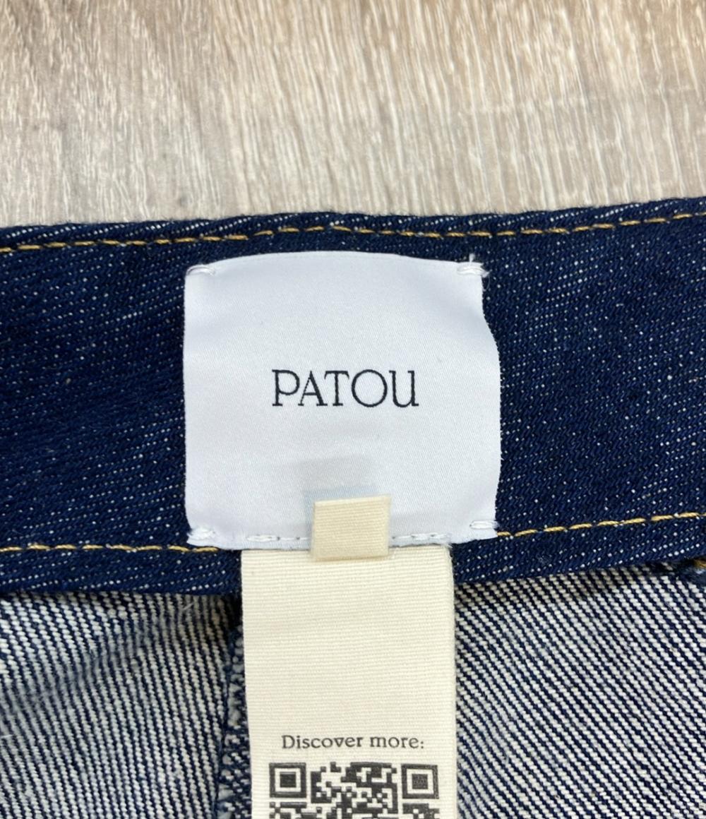 PATOU デニムパンツ アイコニック タグ付き DENIM ICONIC TROUSERS TR0030008602D レディース SIZE 36 (M) パトゥ