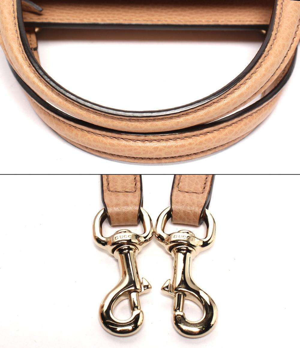 美品 GUCCI 2wayショルダーバッグ ハンドバッグ 斜め掛け インターロッキング ソーホー 607722 213317 レディース グッチ