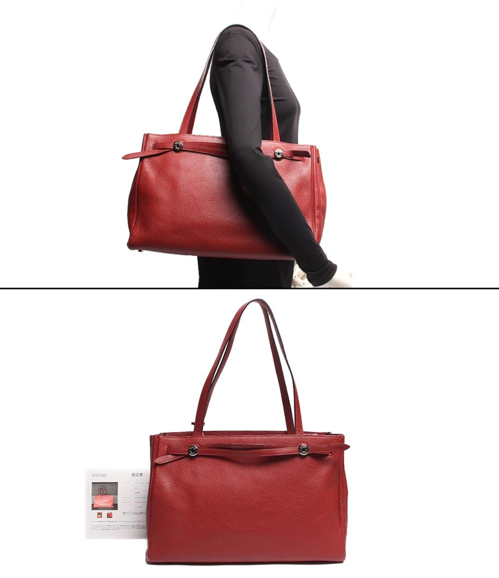 エルメス レザートートバッグ □D刻印 シルバー金具 カバナ レディース HERMES