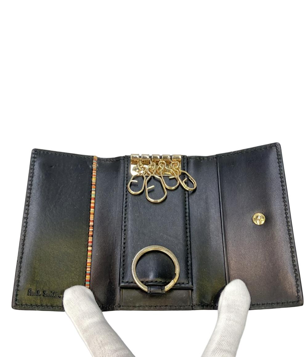 ポール・スミス 4連キーケース キーリング付き メンズ Paul Smith