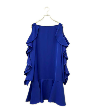 ADEAM 長袖 ラッフルドレスワンピース レディース SIZE 2 (M) アディアム