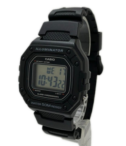 美品 CASIO 腕時計 クオーツ W-218H メンズ カシオ
