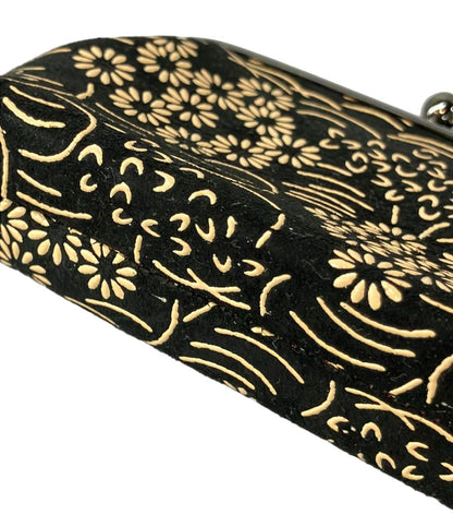 美品 がま口コインケース レディース