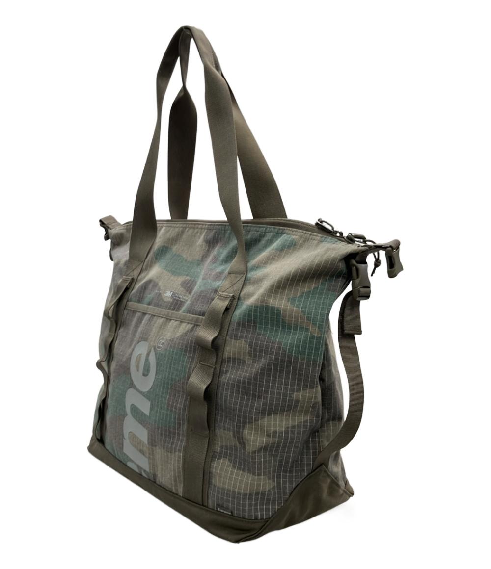 美品 シュプリーム トートバッグ ショルダーバッグ 2WAY 斜め掛け Woodland Camo メンズ Supreme