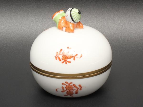 美品 ヘレンド マルボンボン 小物入れ HEREND