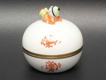 美品 ヘレンド マルボンボン 小物入れ HEREND