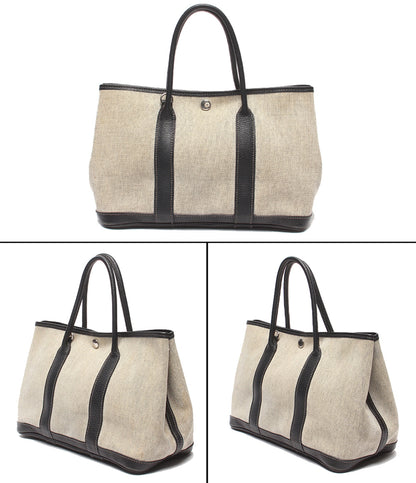 HERMES 2WAYハンドバッグ ショルダーバッグ 肩掛け 斜め掛け □H刻印 シルバー金具 ガーデンパーティTPM レディース エルメス