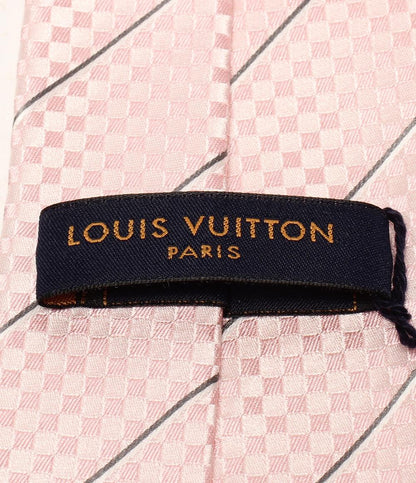 美品 ルイ・ヴィトン ネクタイ シルク100% クラヴァット・エク M78760 メンズ LOUIS VUITTON