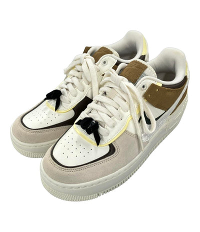 美品 ナイキ ローカットスニーカー Air Force 1 SHADOW FB1857-111 レディース SIZE 25.0 (XL) NIKE