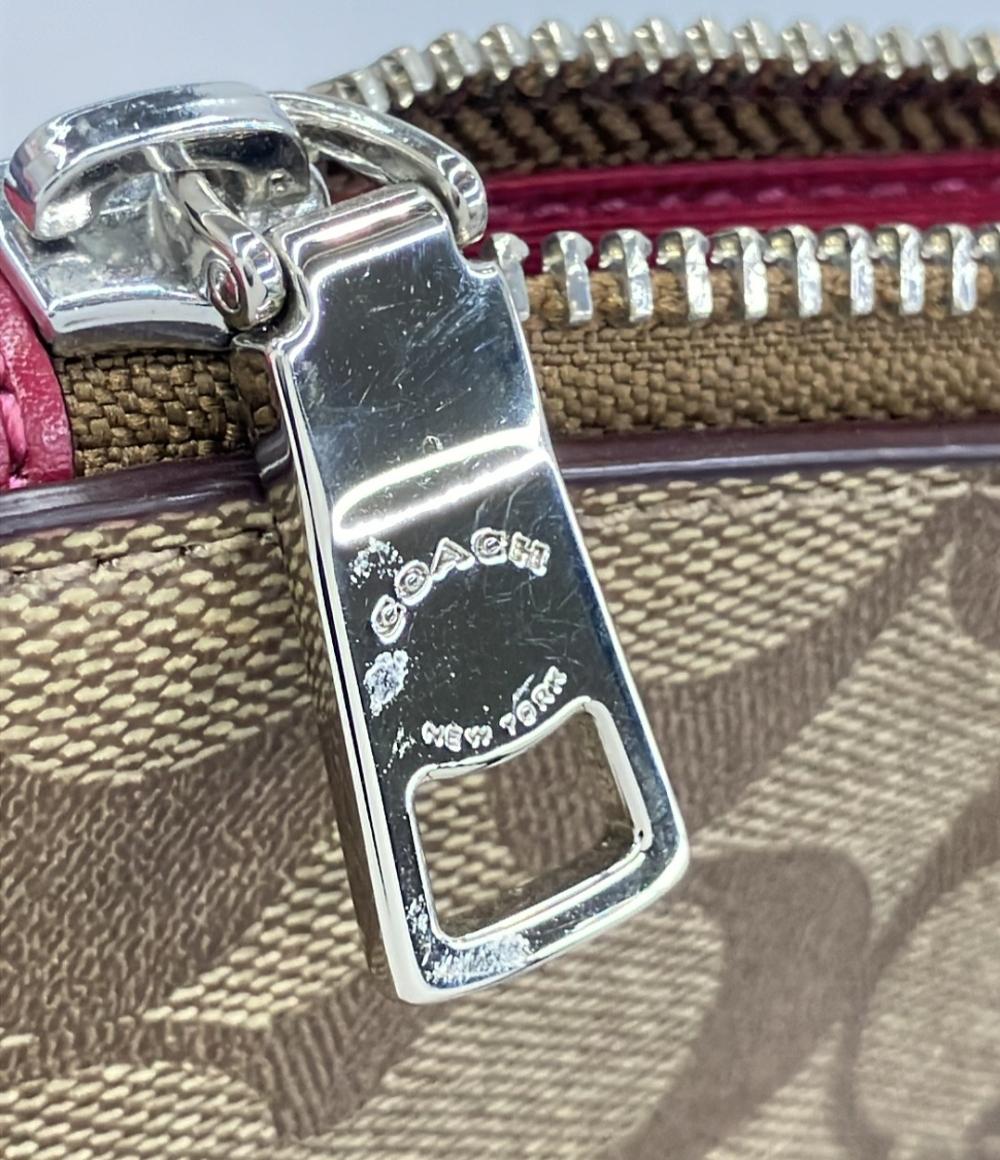 美品 コーチ トートバッグ ショルダーバッグ 肩掛け シグネチャー F79609 レディース COACH