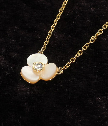 美品 Kate Spade ネックレス フラワーモチーフ 花モチーフ レディース ケイトスペード