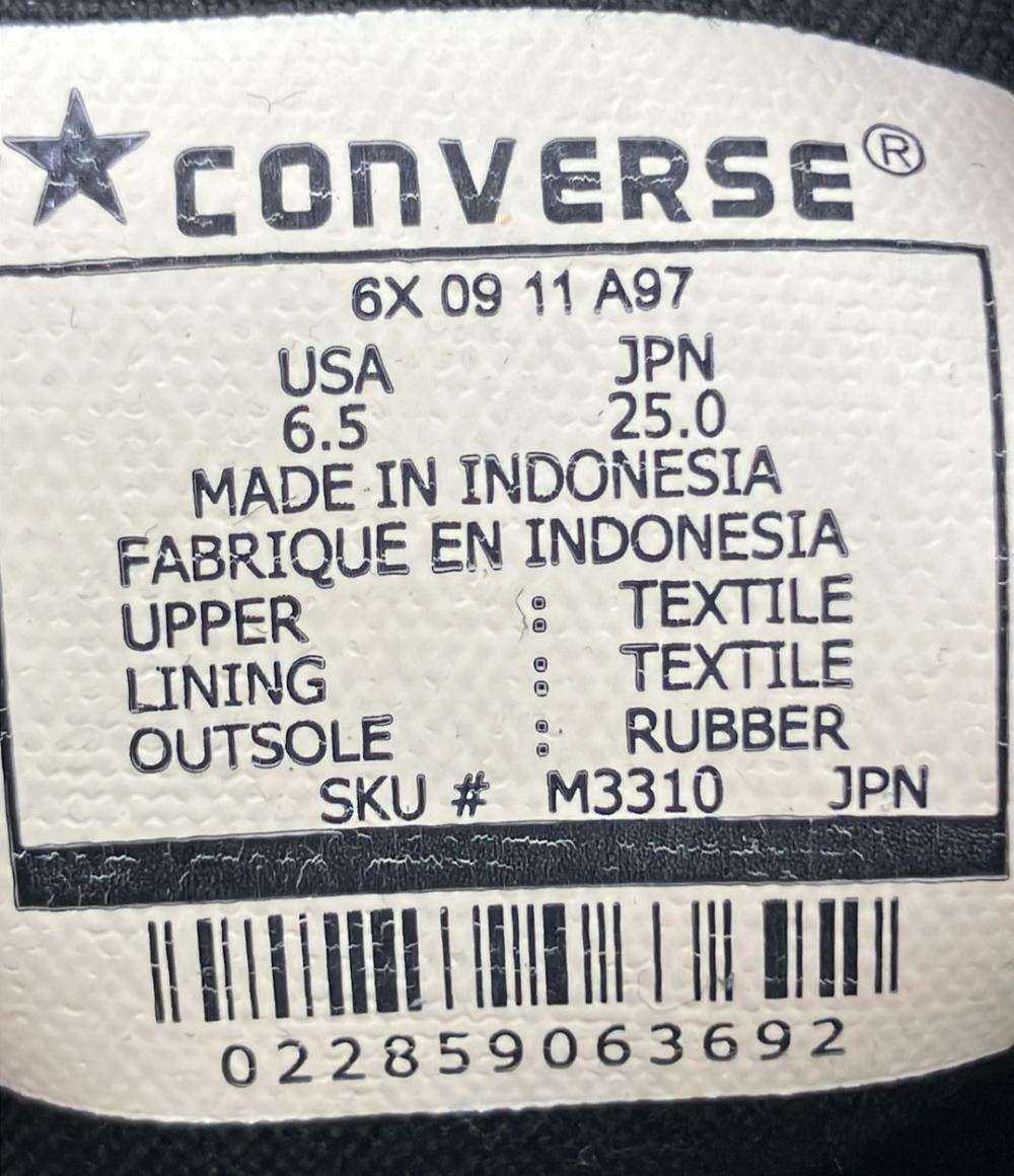 美品 CONVERSE ハイカットスニーカー オールスター HI M3310 メンズ レディース SIZE 25.0 コンバース