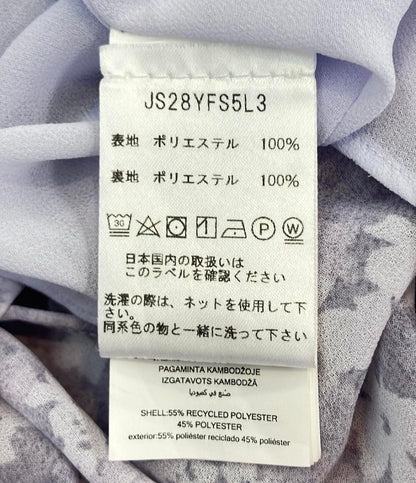 MICHAEL MICHAEL KORS 半袖ワンピース フローラル ラップ ミディドレス レディース SIZE XS マイケルマイケルコース