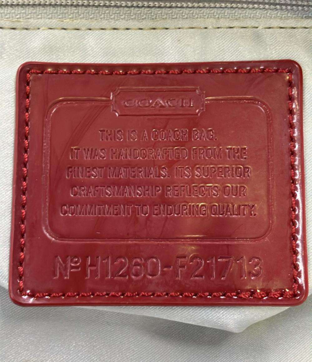 COACH 2WAY ハンドバッグ ショルダーバッグ 斜め掛け ラージシグネチャー F21713 レディース コーチ