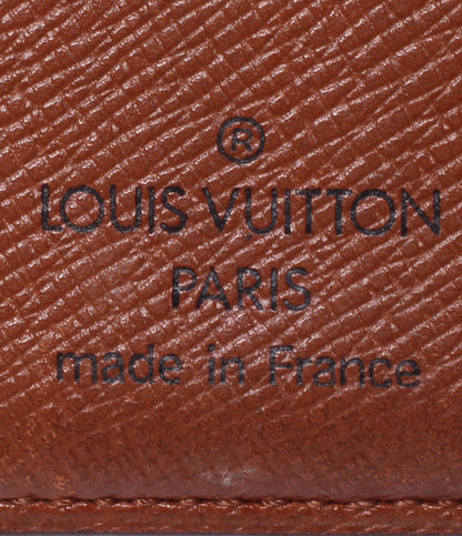 訳あり LOUIS VUITTON 二つ折り財布 がま口 ポルト モネ ビエ ヴィエノワ モノグラム M61663 レディース ルイ・ヴィトン