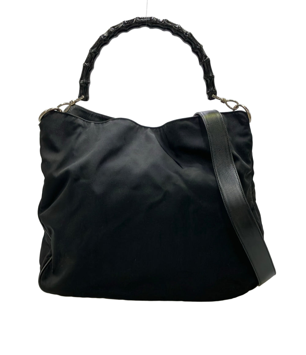 GUCCI 2way ショルダーバッグ 肩掛け バンブー 001 1577 3444 レディース グッチ