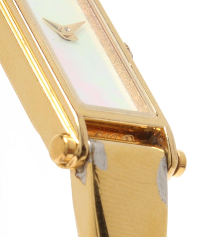 GUCCI 腕時計 クオーツ シェル 1500L レディース グッチ