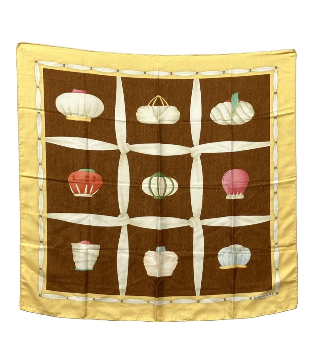 ブルガリ スカーフ シルク 100% レディース BVLGARI