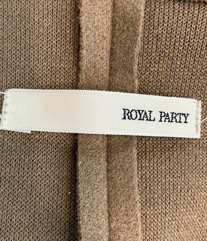 ロイヤルパーティ ロングコート フード付き レディース SIZE F (M) ROYAL PARTY