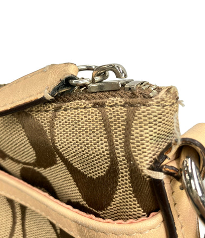 COACH ショルダーバッグ 斜めがけ シグネチャー レディース コーチ