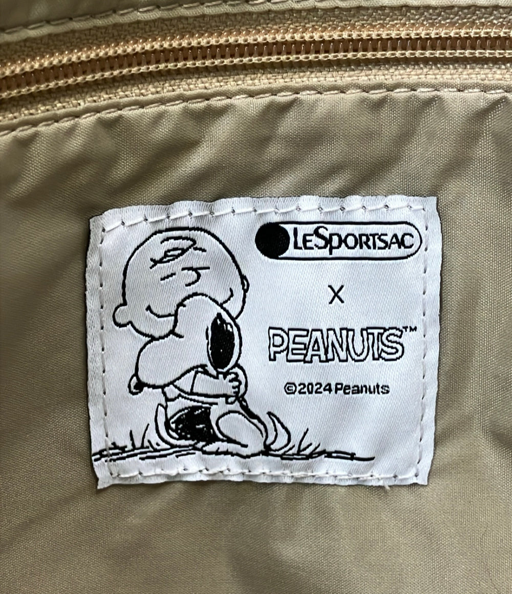 美品 LeSportsac PEANUTS ショルダーバッグ レディース レスポートサック ピーナッツ