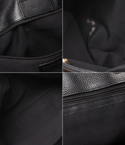 CHANEL トートバッグ ゴールド金具 キャビアスキン 12番台 エグゼクティブトート A15206 レディース シャネル