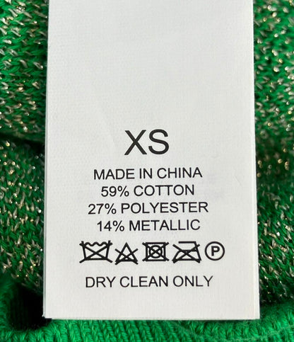 Kate Spade フローラルスペード Vネックニットトップス レディース SIZE XS ケイトスペード