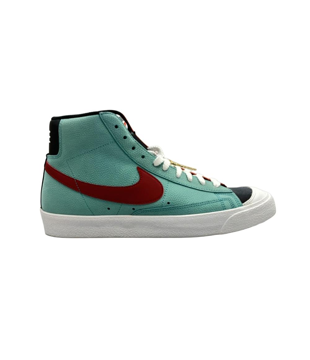 美品 ナイキ ミドルカットスニーカー BLAZER 77 EMB DN1718-300 メンズ SIZE 27.5 (L) NIKE