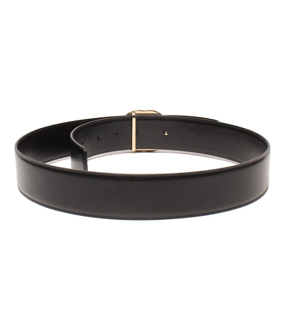 オフホワイト 美品 ロゴバックルベルト メンズ SIZE S/M OFF