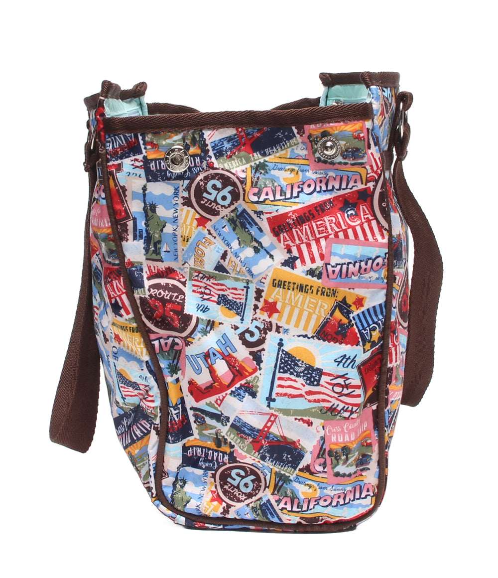 美品 LeSportsac 2WAYトートバッグ ショルダーバッグ 肩掛け 斜め掛け レディース レスポートサック