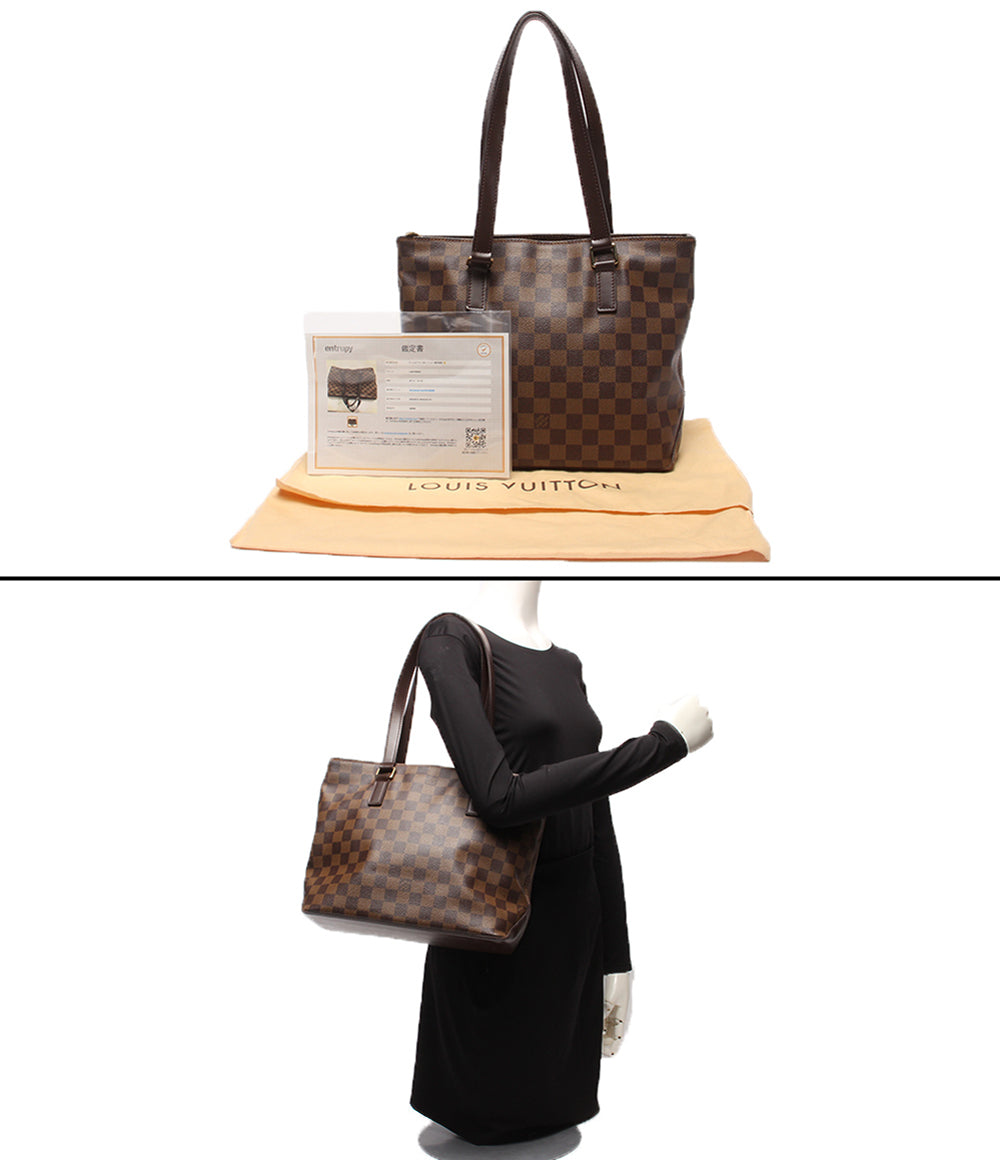 LOUIS VUITTON トートバッグ カバピアノ ダミエエベヌ N51187 レディース ルイ・ヴィトン