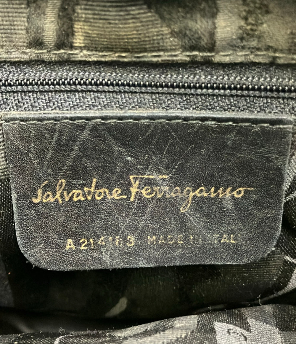 訳あり Salvatore Ferragamo ショルダーバッグ 肩掛け 斜め掛け ヴァラ レディース サルヴァトーレフェラガモ