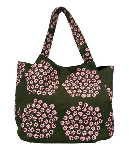 美品 marimekko トートバッグ 肩掛け 花柄 レディース マリメッコ