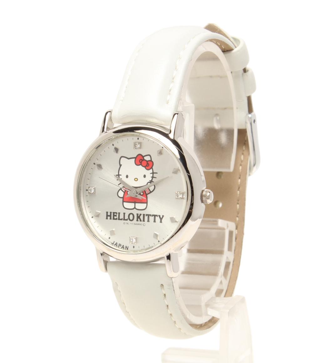 美品 SANRIO 腕時計 ハローキティ HELLO KITTY クオーツ レディース レディース サンリオ