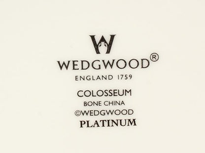 美品 ウエッジウッド B&Bプレート 皿 26cm コロシアム WEDGWOOD