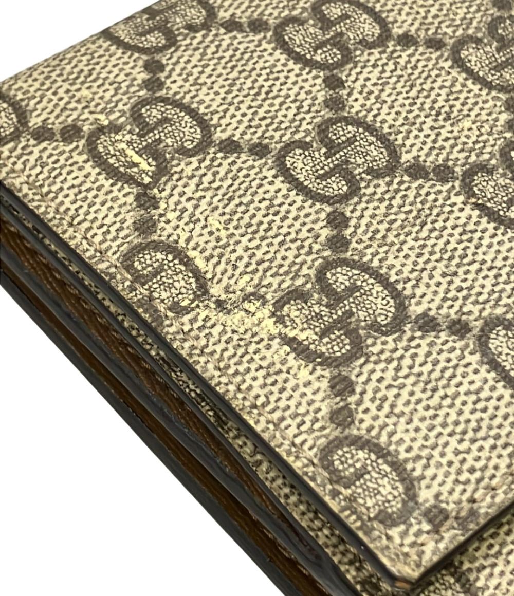 グッチ 二つ折り財布 GGスプリーム 309755 2184 レディース GUCCI