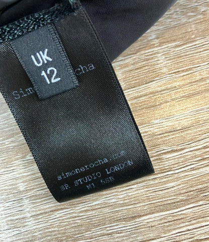 Simone Rocha ミニスカート バルーン サテン Bubble ミニスカート レディース SIZE UK12 (M) シモーネロシャ