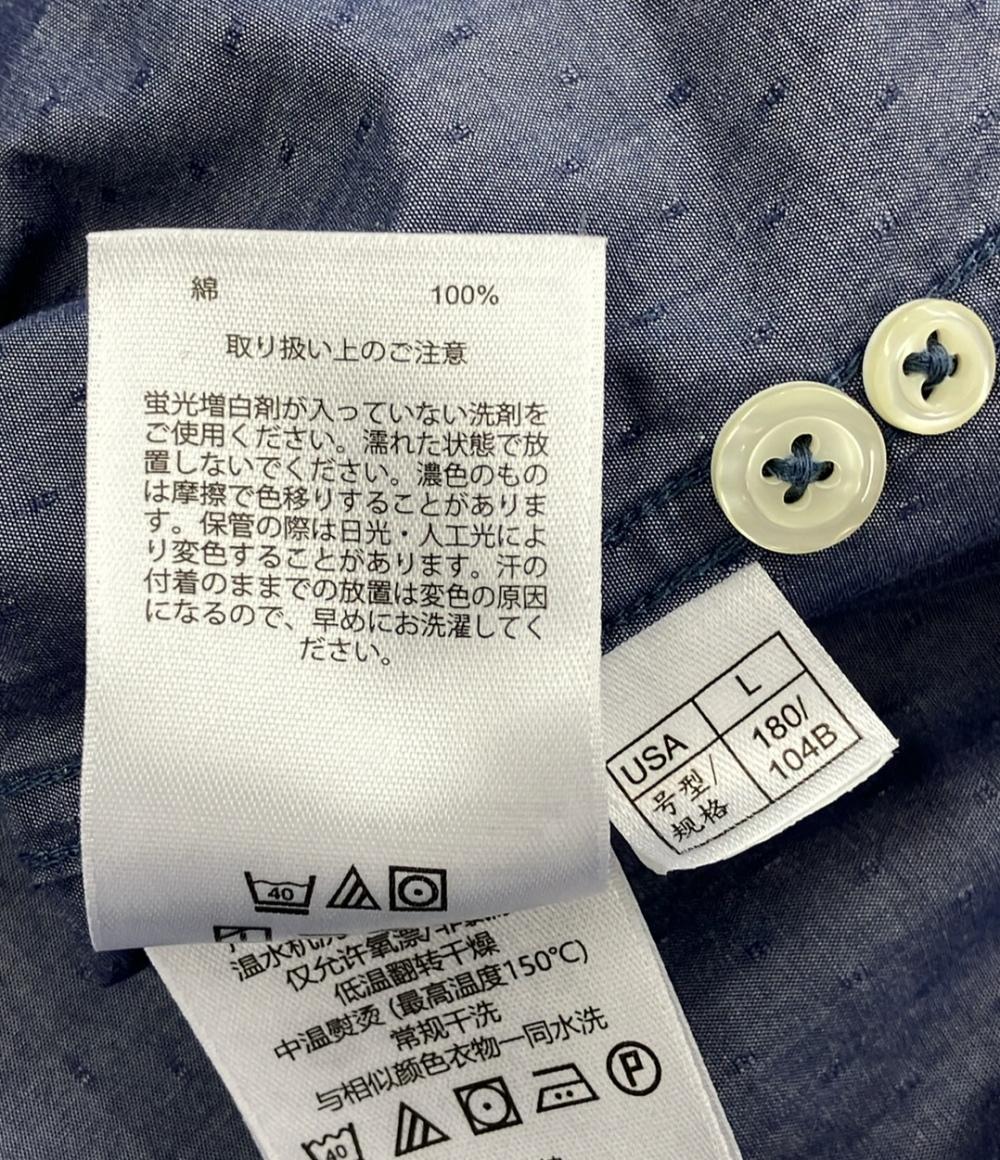 美品 ブルックスブラザーズ ボタンダウン半袖シャツ メンズ SIZE L (L) Brooks Brothers