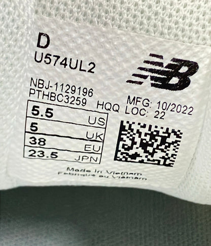 NEW BALANCE ローカットスニーカー U574UL2 レディース SIZE 23.5 (M) ニューバランス