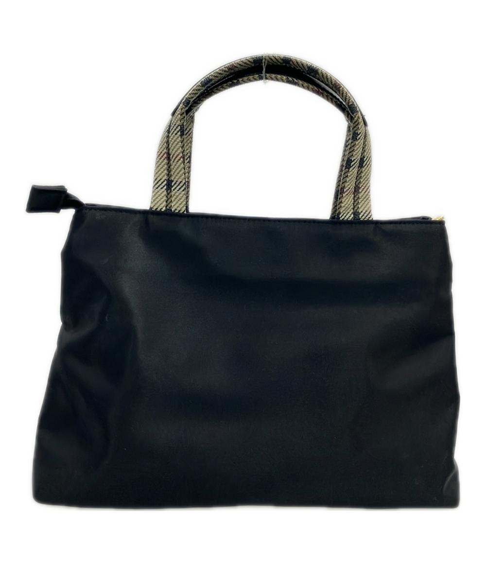 ダックス ハンドバッグ トートバッグ ナイロン チェック柄 レディース DAKS