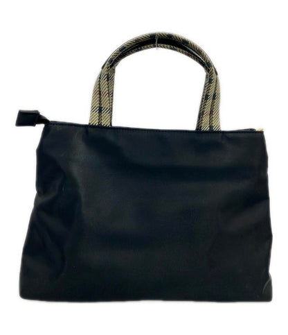 ダックス ハンドバッグ トートバッグ ナイロン チェック柄 レディース DAKS