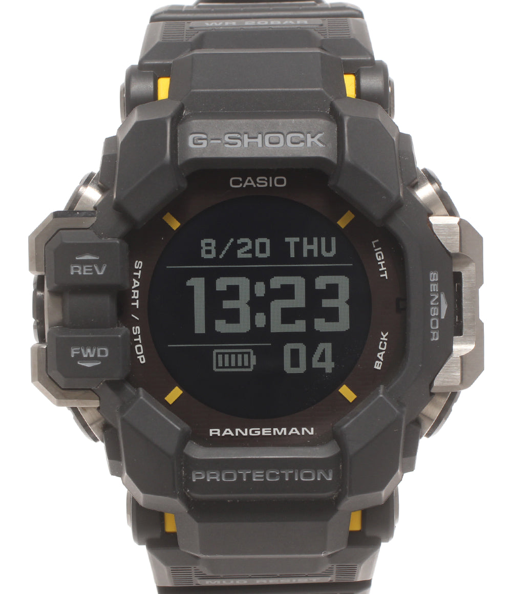 CASIO スマートウォッチ 腕時計 ソーラーアシスト充電 Bluetooth レンジマン G-SHOCK バッテリー充電 GPR-H1000 メンズ カシオ