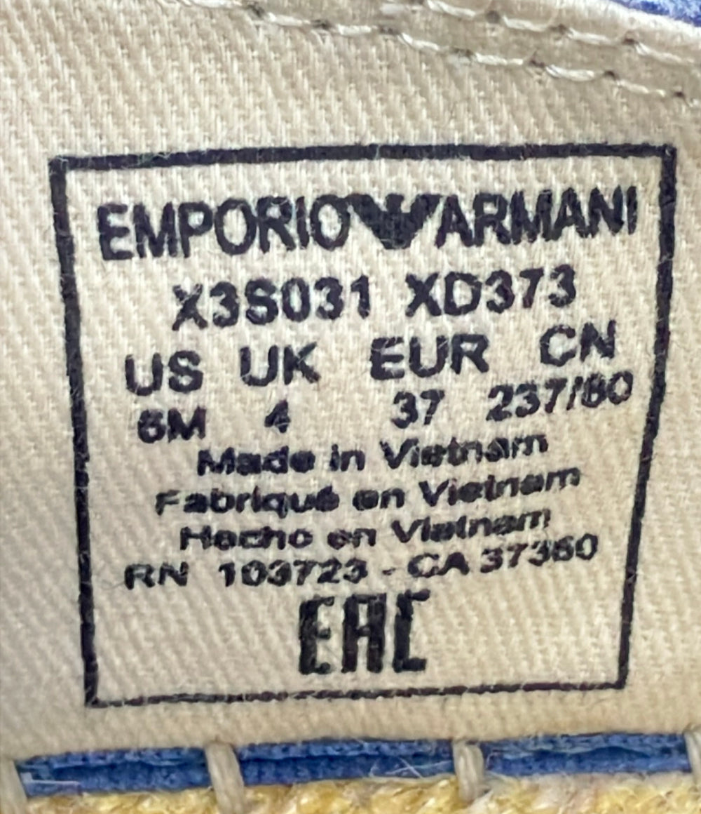 Emporio Armani エスパドリーユ X3S031 XD373 レディース SIZE EUR 37 エンポリオ・アルマーニ