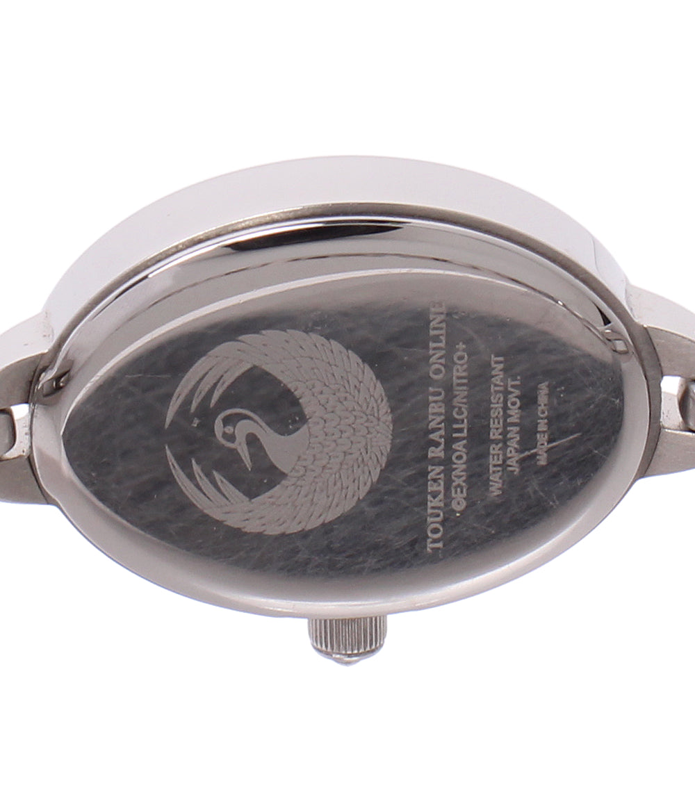 SuperGroupies 腕時計 鶴丸国永 刀剣乱舞ONLINE クオーツ ホワイト レディース スーパーグルーピーズ