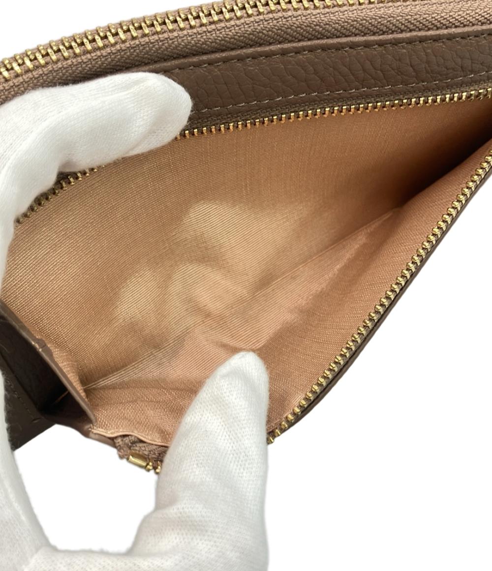 LANVIN en Bleu L字ファスナー長財布 レディース ランバンオンブルー