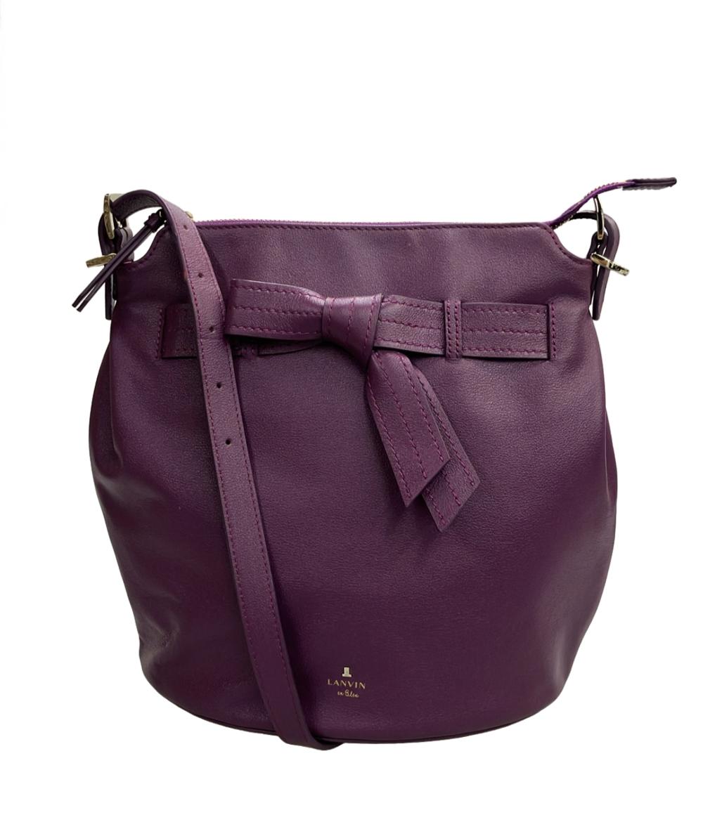 ランバンオンブルー ショルダーバッグ 斜め掛け レディース LANVIN en Bleu