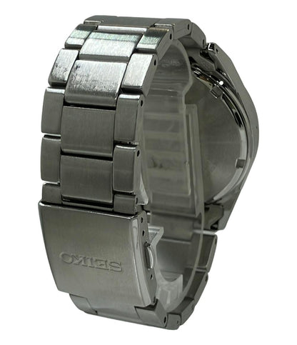 SEIKO 腕時計 コレクション クオーツ ブラック 6N52-00J0 メンズ セイコー