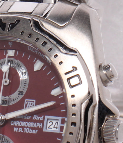 CITIZEN 腕時計 サンダーバード Thunder Bird クオーツ レッド メンズ シチズン